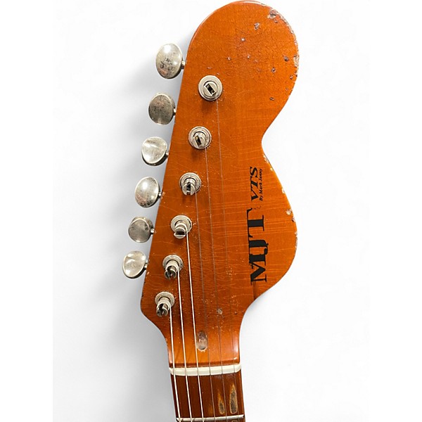 Used 2025 Mjt VTS Aged Aged Sonic Blue Solid Body Electric Guitar