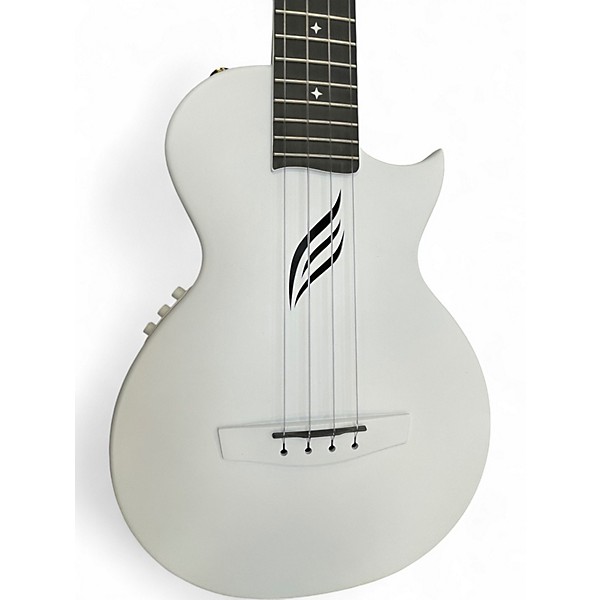Used Enya Novo U Pro Acoustic Plus Tenor White Ukulele