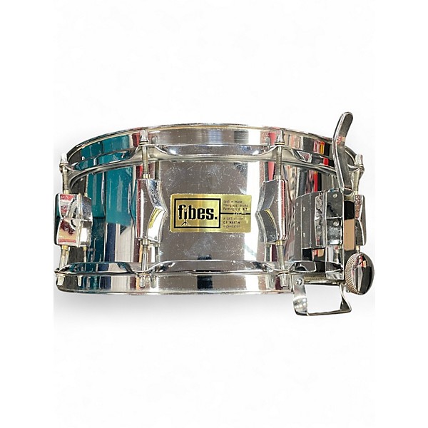 Vintage 1970s Fibes 5.5X14 Chrome Over Fiberglass Chrome Drum