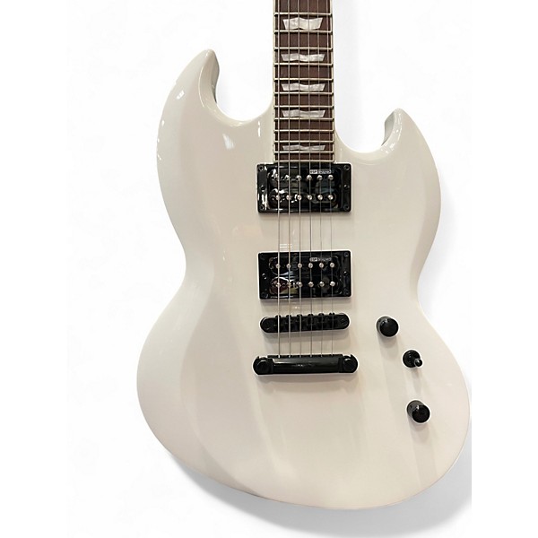 Used ESP LTD Viper 256 White Solid Body Electric Guitar
