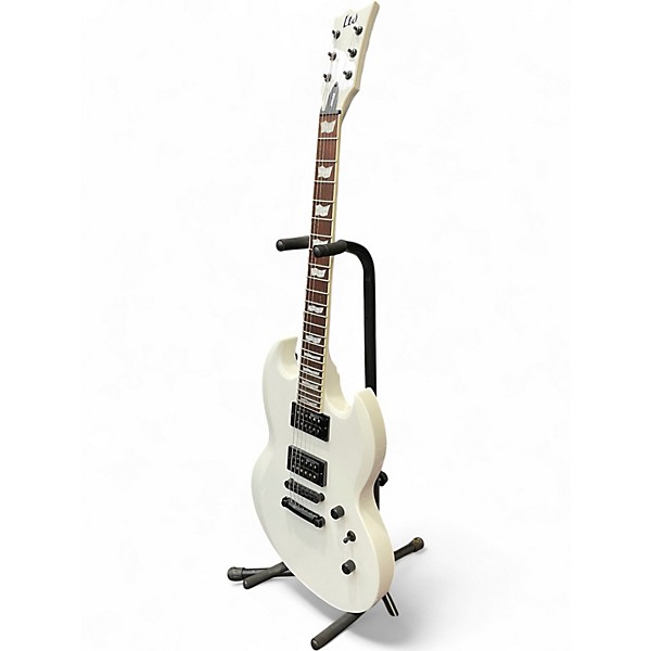 Used ESP LTD Viper 256 White Solid Body Electric Guitar