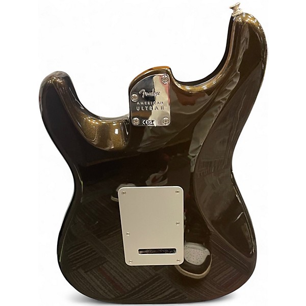 Used Fender American Ultra Stratocaster HSS texas tea Solid Body Electric Guitar