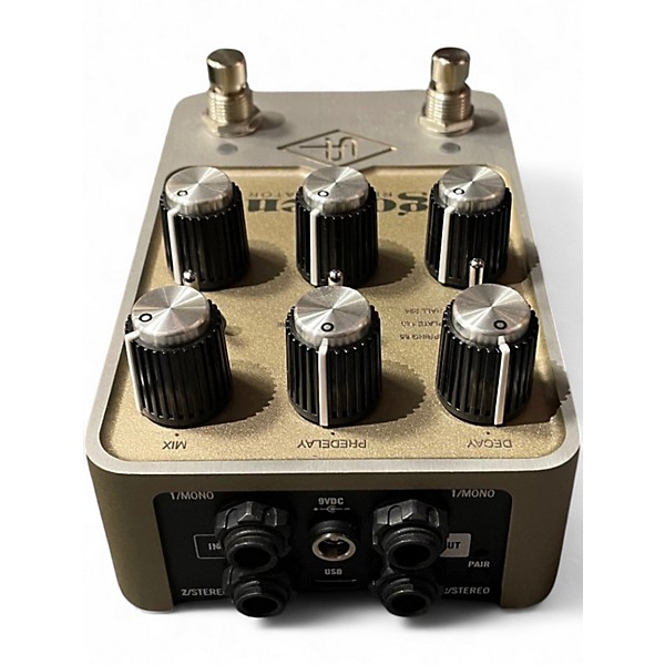 Used Universal Audio Golden Reverberator Effect Pedal