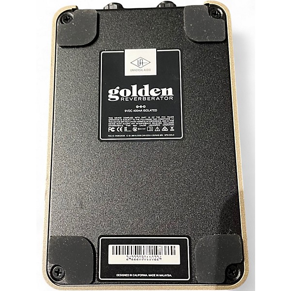 Used Universal Audio Golden Reverberator Effect Pedal