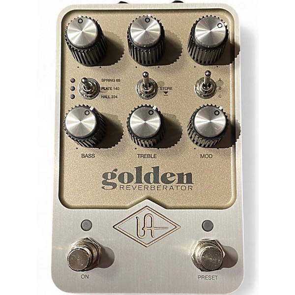 Used Universal Audio Golden Reverberator Effect Pedal