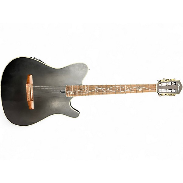 Used 2023 Ibanez TIM HENSON TOD10NTKF Satin Black Classical Acoustic Electric Guitar