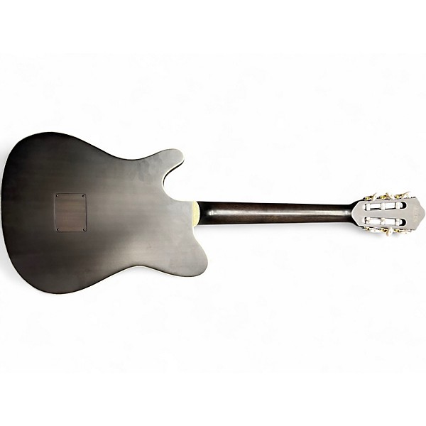 Used 2023 Ibanez TIM HENSON TOD10NTKF Satin Black Classical Acoustic Electric Guitar