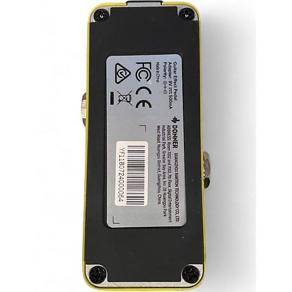 Used Donner yellow fall Effect Pedal