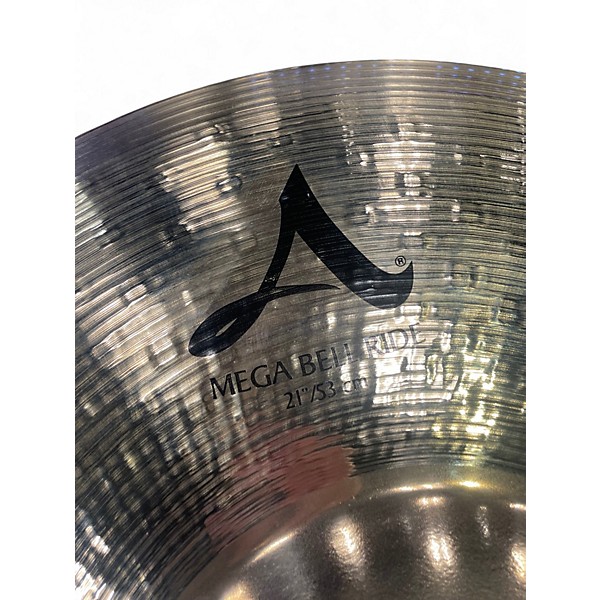 Used Zildjian 21in A SERIES MEGA BELL Cymbal