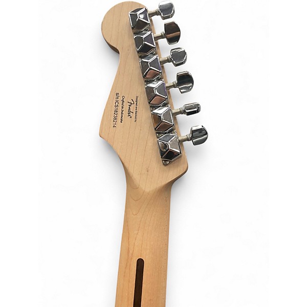 Used Squier Standard Stratocaster 2 Tone Sunburst Solid Body Electric Guitar