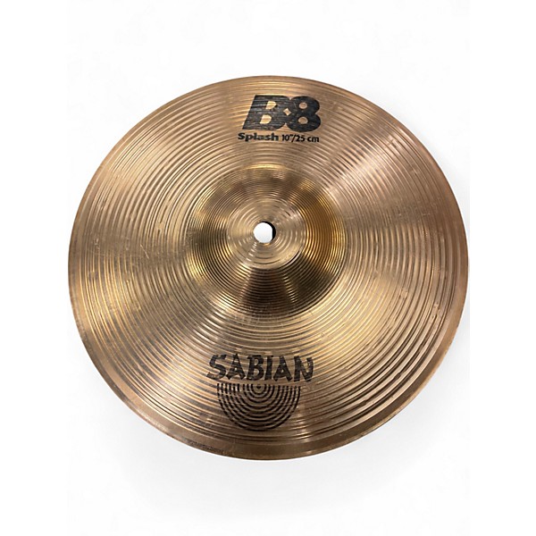 Used SABIAN 10in B8 Splash Cymbal