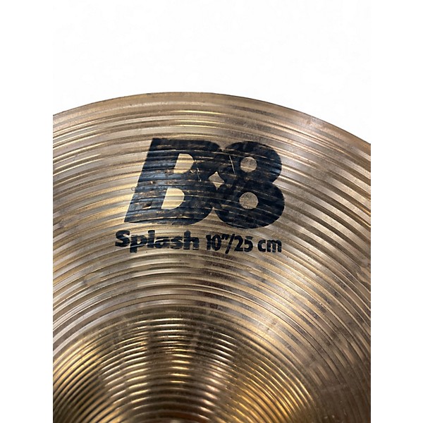 Used SABIAN 10in B8 Splash Cymbal