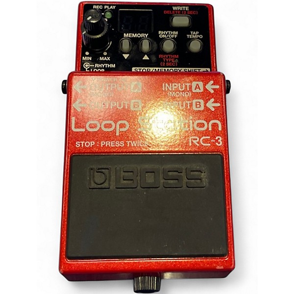 Used BOSS RC3 Loop Station Pedal