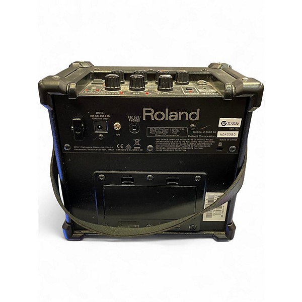 Used Roland Micro Cube GX Battery Powered Amp