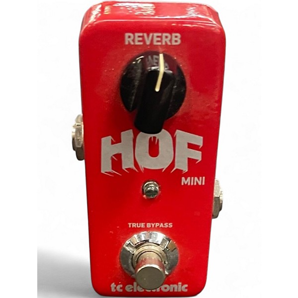 Used TC Electronic Hall Of Fame Mini Reverb Effect Pedal