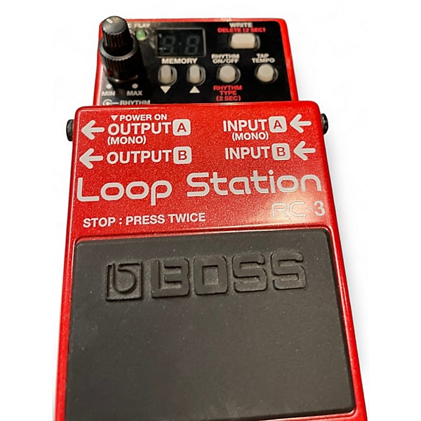 Used BOSS RC3 Loop Station Pedal