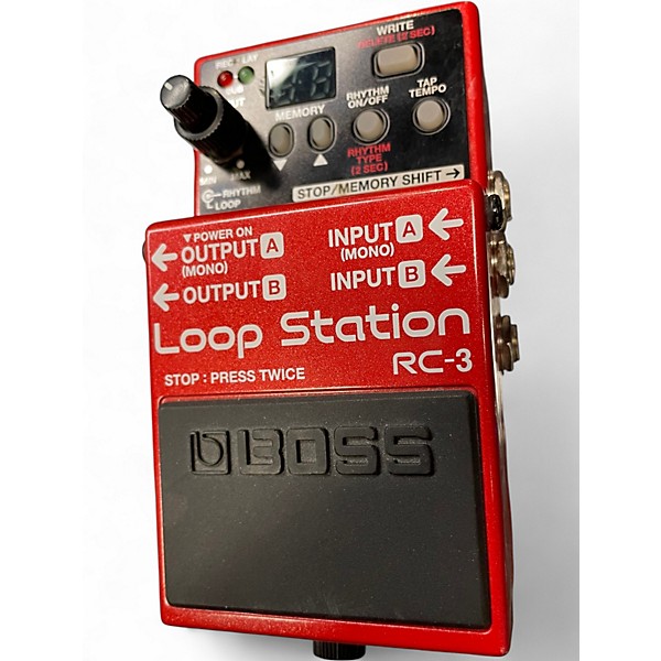 Used BOSS RC3 Loop Station Pedal
