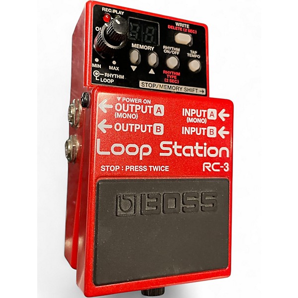 Used BOSS RC3 Loop Station Pedal