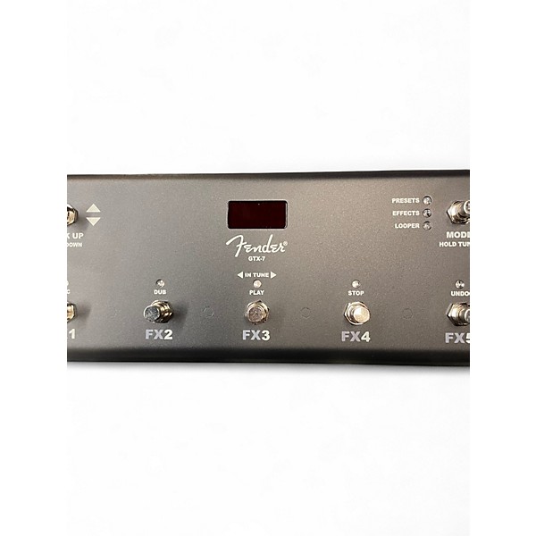 Used Fender GTX-7 FOOTSWITCH Pedal