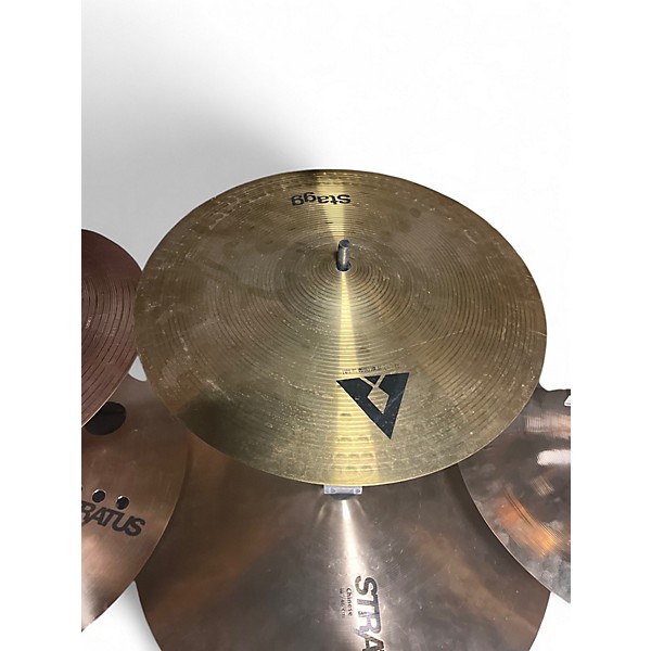 Used Stagg 14in HIGH HATS Cymbal