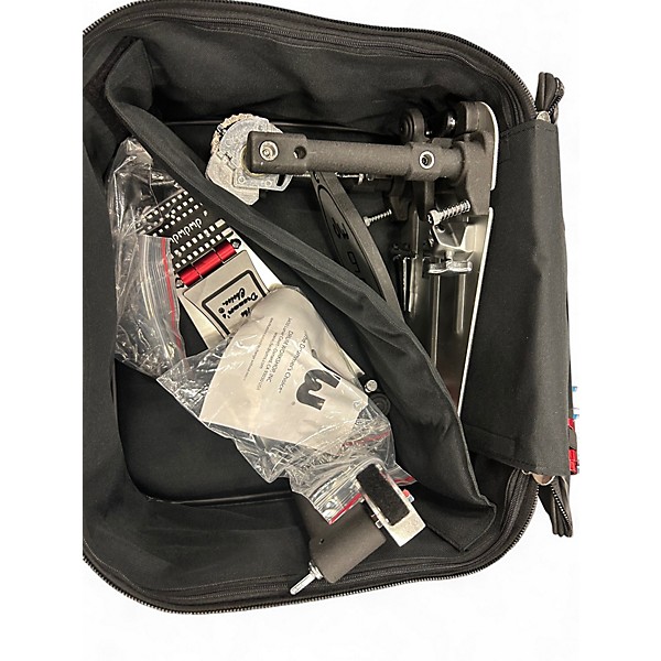 Used DW 9000 Series Double Double Bass Drum Pedal