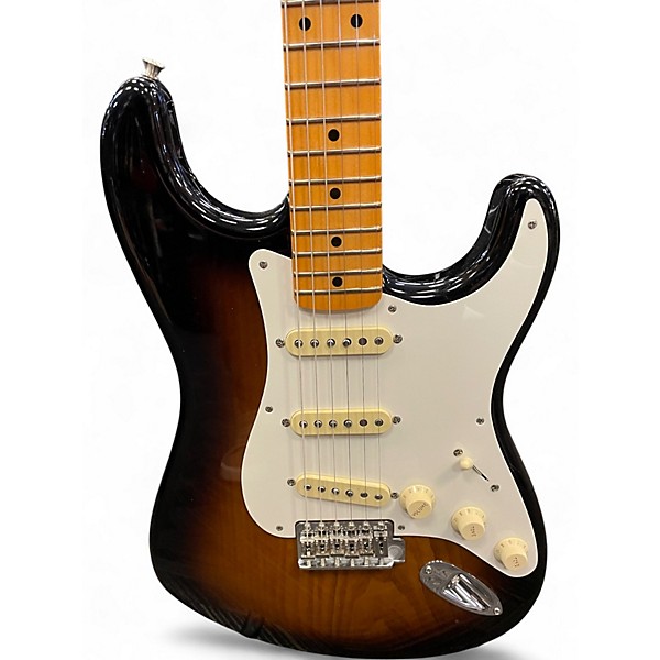 Used Fender Eric Johnson 1954 Stratocaster Virginia 2 Color Sunburst Solid Body Electric Guitar