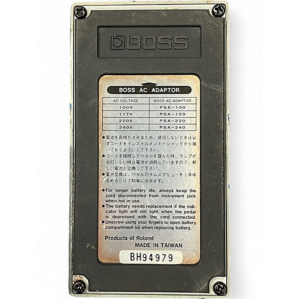 Used BOSS BD2 Blues Driver Effect Pedal