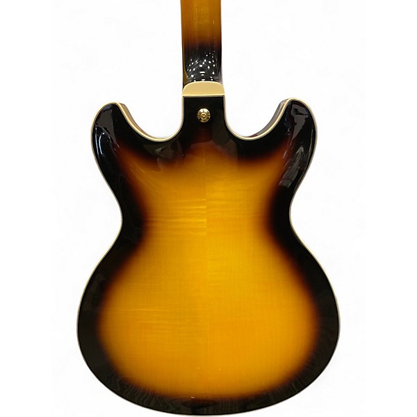 Used Ibanez AS93FM 3 Tone Sunburst Hollow Body Electric Guitar