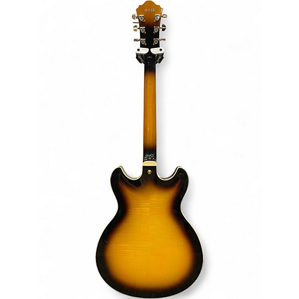 Used Ibanez AS93FM 3 Tone Sunburst Hollow Body Electric Guitar