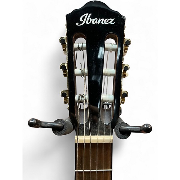 Used Ibanez AEG50N Black Classical Acoustic Electric Guitar