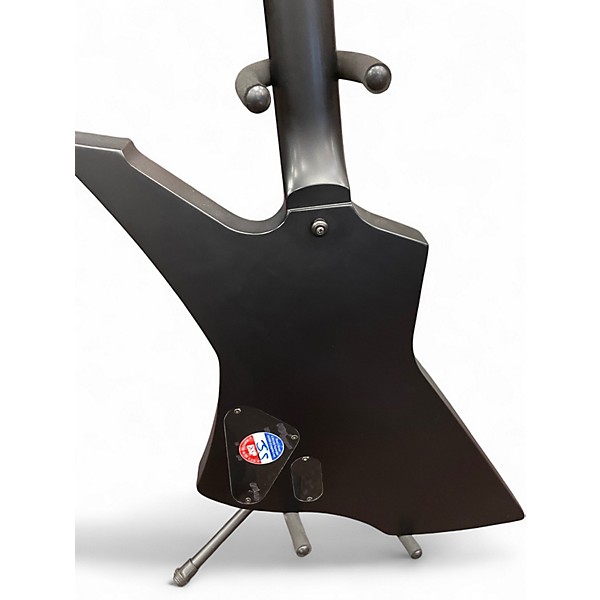 Used ESP LTD James Hetfield Snakebyte Satin Black Solid Body Electric Guitar