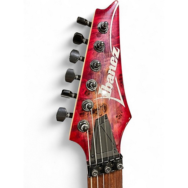 Used 2024 Ibanez RG470PB Standard Electric Guitar Red Eclipse Burst Solid Body Electric Guitar