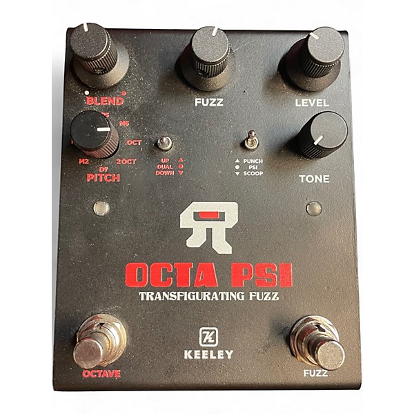Used Keeley OCTA PSI TRANSFIGURATING FUZZ Effect Pedal