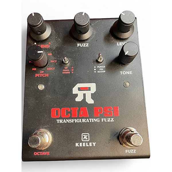 Used Keeley OCTA PSI TRANSFIGURATING FUZZ Effect Pedal