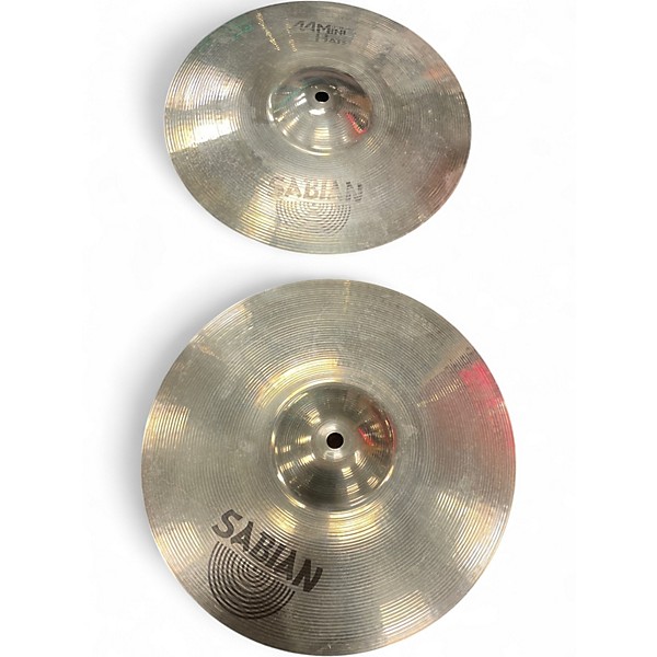 Used SABIAN 12in AA Mini Hi Hat Pair Cymbal
