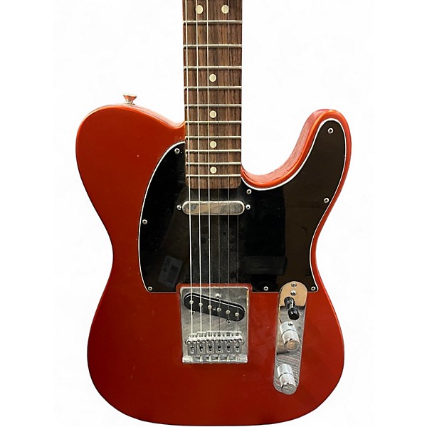 Used Fender Player Telecaster Metallic Orange Solid Body Electric Guitar