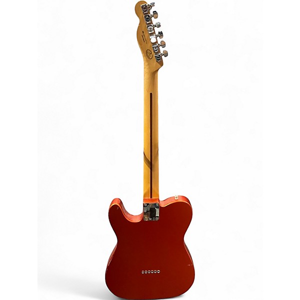 Used Fender Player Telecaster Metallic Orange Solid Body Electric Guitar
