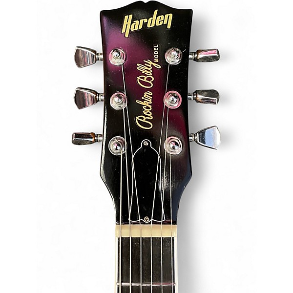 Used Harden Rockin Billy Single Cut Sunburst Solid Body Electric Guitar