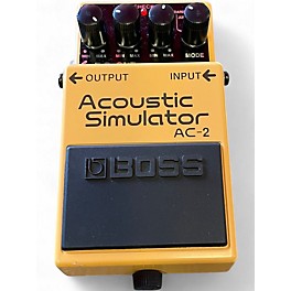Used BOSS AC2 Acoustic Simulator Effect Pedal