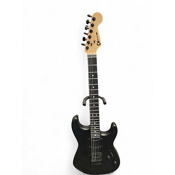 Used Charvel Pro-Mod San Dimas® Style 1 HSS HT E Sassafras Black Solid Body Electric Guitar