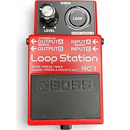 Used BOSS RC1 Loop Station Pedal