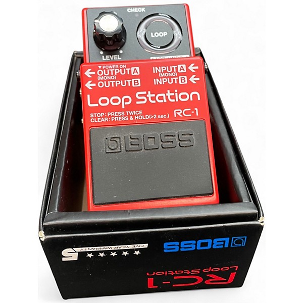 Used BOSS RC1 Loop Station Pedal