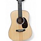 Used Martin Dreadnaught Junior Natural Acoustic Electric Guitar