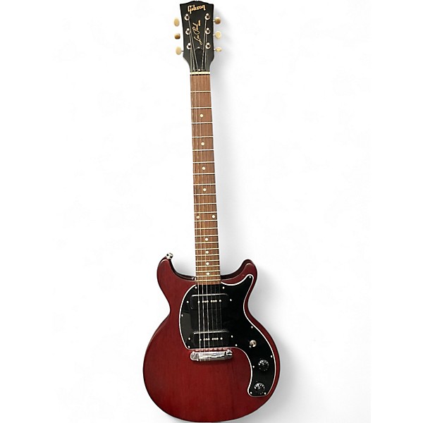 Used Gibson Les Paul Special Tribute DC Worn Cherry Solid Body Electric Guitar