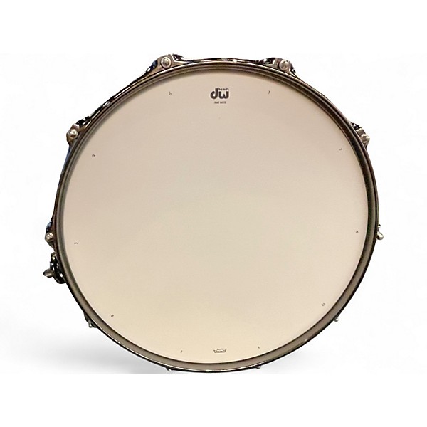 Used DW 14X6.5 Collector's Series Maple Snare GLOSS BLACK 333 Drum