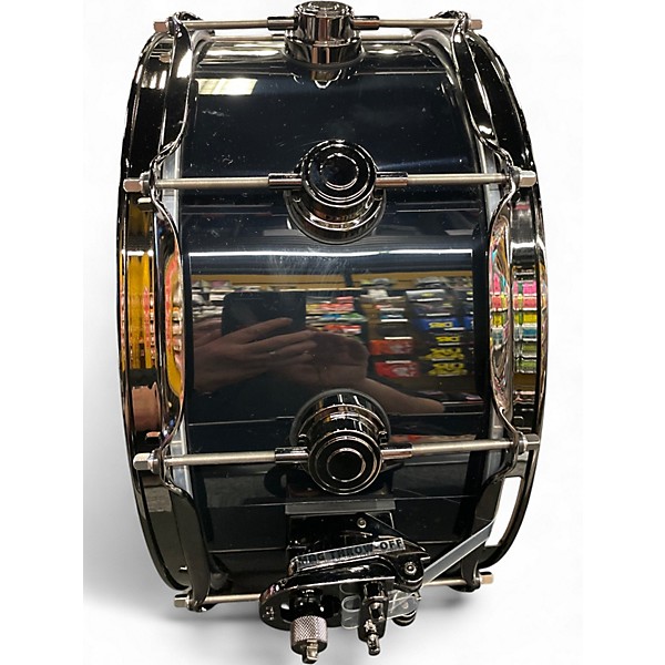 Used DW 14X6.5 Collector's Series Maple Snare GLOSS BLACK 333 Drum