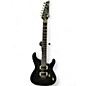 Used Ibanez S670QM BLACK AND GREY Solid Body Electric Guitar thumbnail