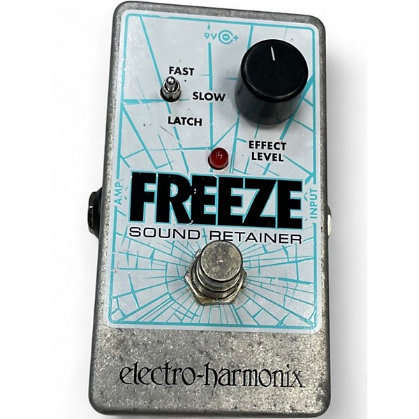 Used Electro-Harmonix Freeze Sound Retainer Compression Effect Pedal