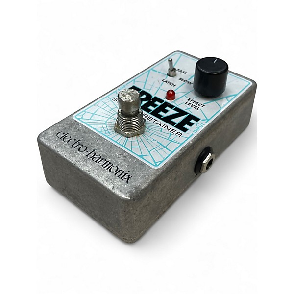 Used Electro-Harmonix Freeze Sound Retainer Compression Effect Pedal