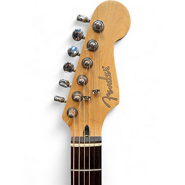 Used Fender STRATACOUSTIC OWT Vintage White Acoustic Electric Guitar